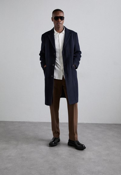 Filippa K RELAXED COAT - Klasický kabát - navy