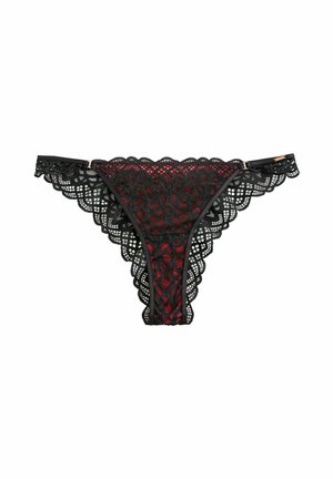 String - black red