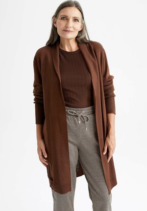 REGULAR FIT - Kardigan - brown