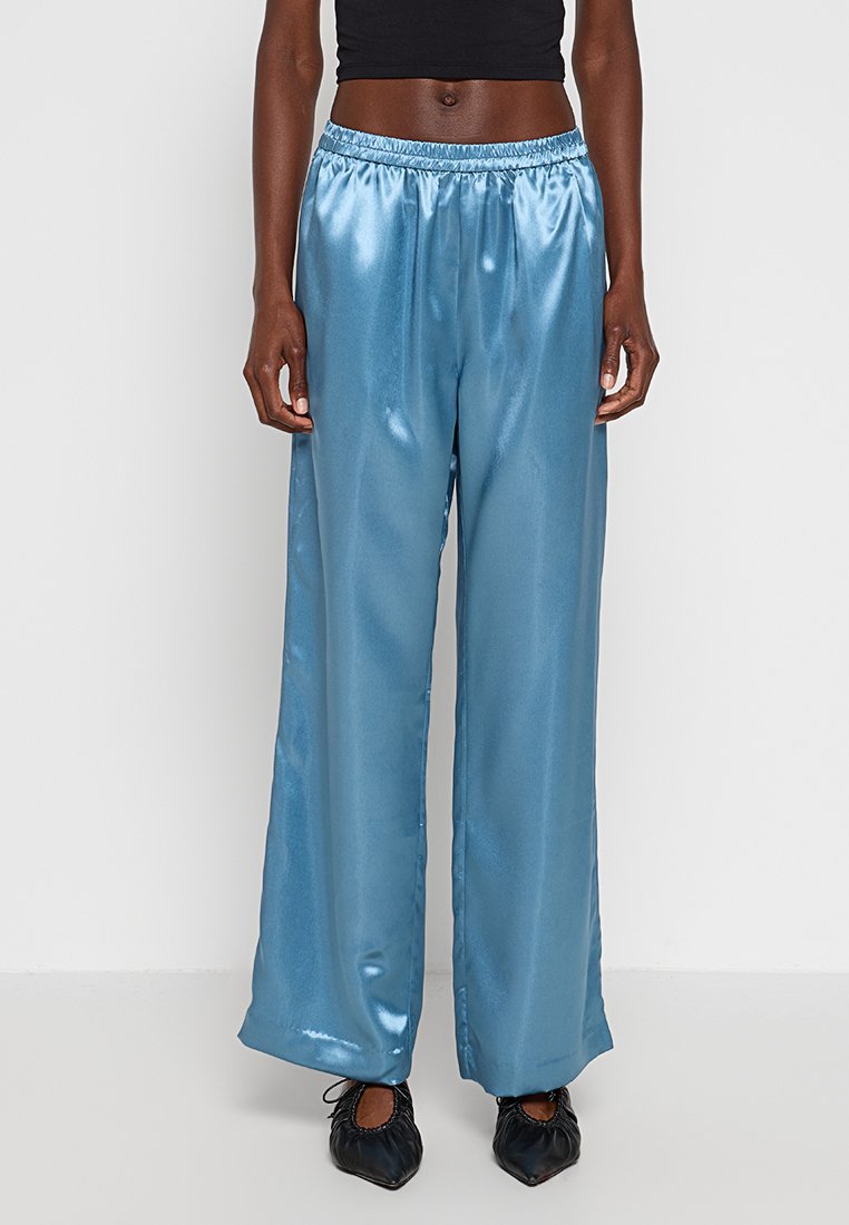 Samsøe Samsøe Broek blauw