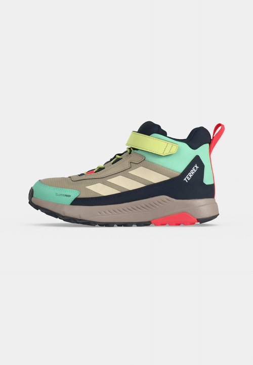 adidas ANYLANDER MID UNISEX - Hiking shoes - khaki three/wonder white/legend ink — photo 2