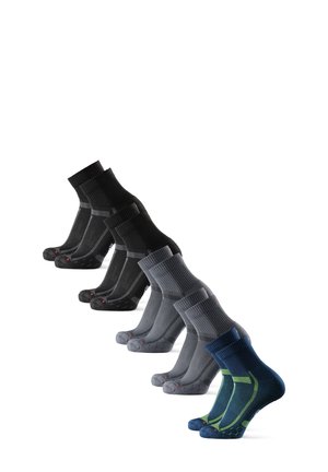 LONG DISTANCE  5 PACK - Chaussettes de sport - dark blue