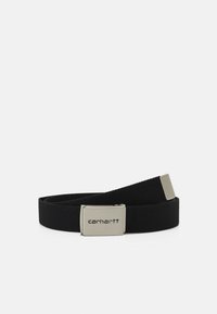 Carhartt WIP - CLIP BELT CHROME UNISEX - Riem - black Miniatuurafbeelding 1