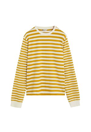 MIXEDSTRIPED  - Camiseta de manga larga - mustard