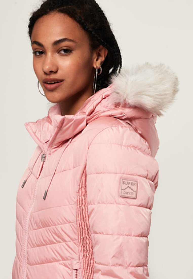 Superdry Light jacket - pale pink/pink 