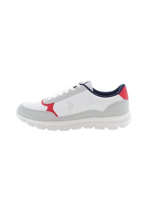 U.S. Polo Assn., GARY005 - Trainers - white-red