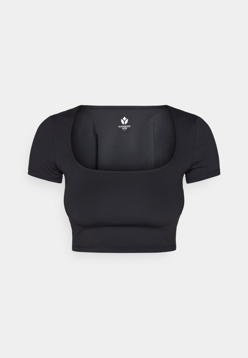 Even&Odd active T-shirt print zwart
