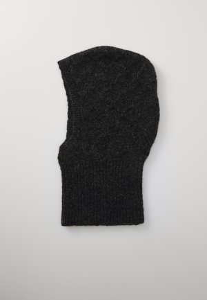Becksöndergaard CABLE BALACLAVA - Čiapka - grey melange