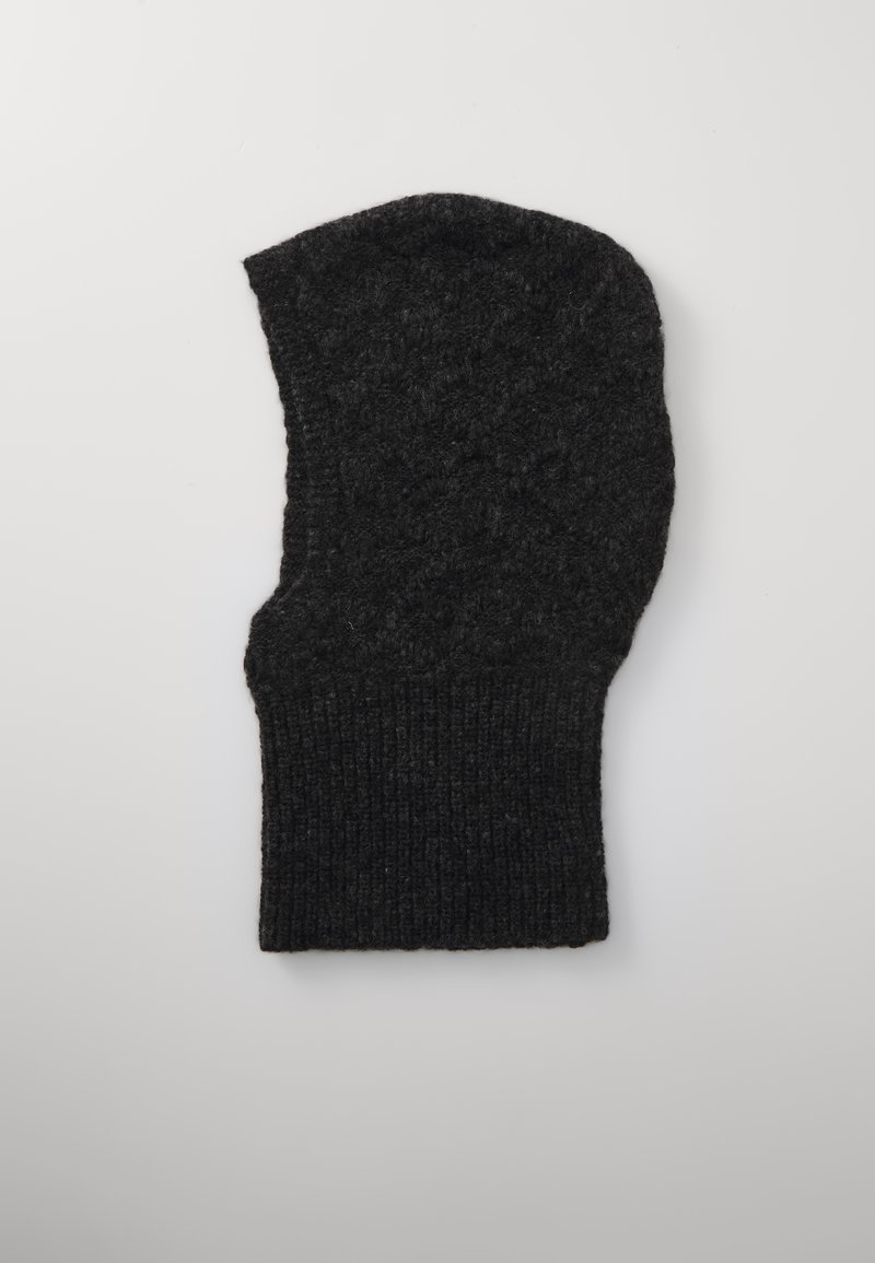 Becksöndergaard CABLE BALACLAVA - Berretto - grey melange