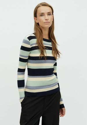 MINNIE - Långärmad tröja - harbor gray stripe