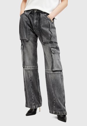 Džíny Straight Fit - black