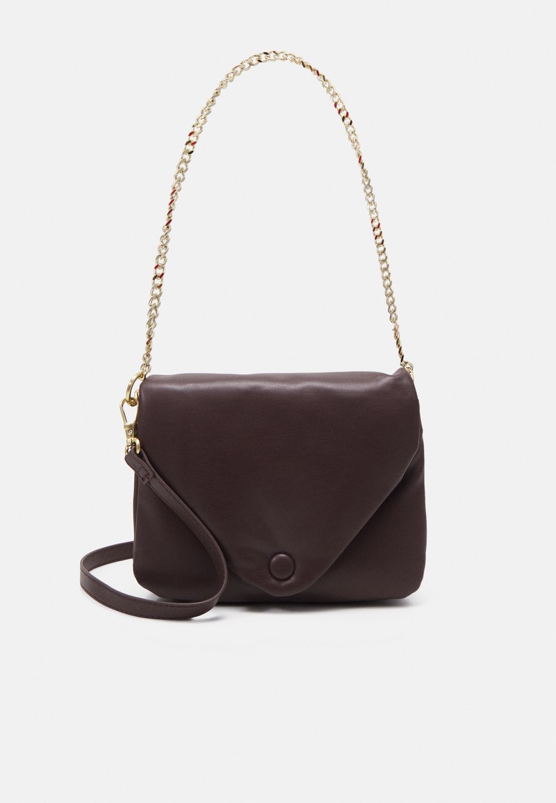 Marks & Spencer CHAIN SHOULDER Sac à main chocolate/marron foncé ZALANDO.FR
