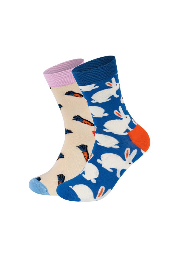 2-PACK BUNNY-CARROTS SOCKS - Socken