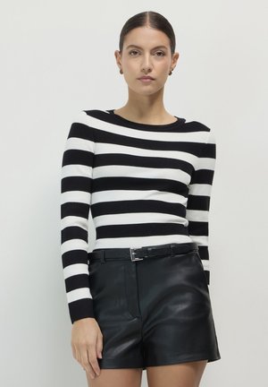 Calliope A RIGHE - Long sleeved top - var ultrablack