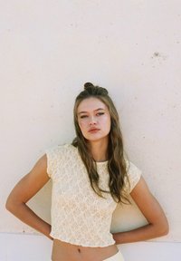 Stradivarius Blouse - light yellow