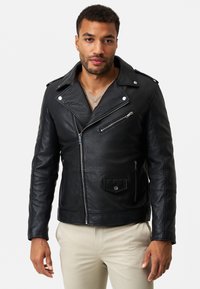 PIETRO - Leren jas - schwarz