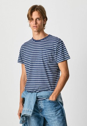 ADONE - T-shirt con stampa - blue