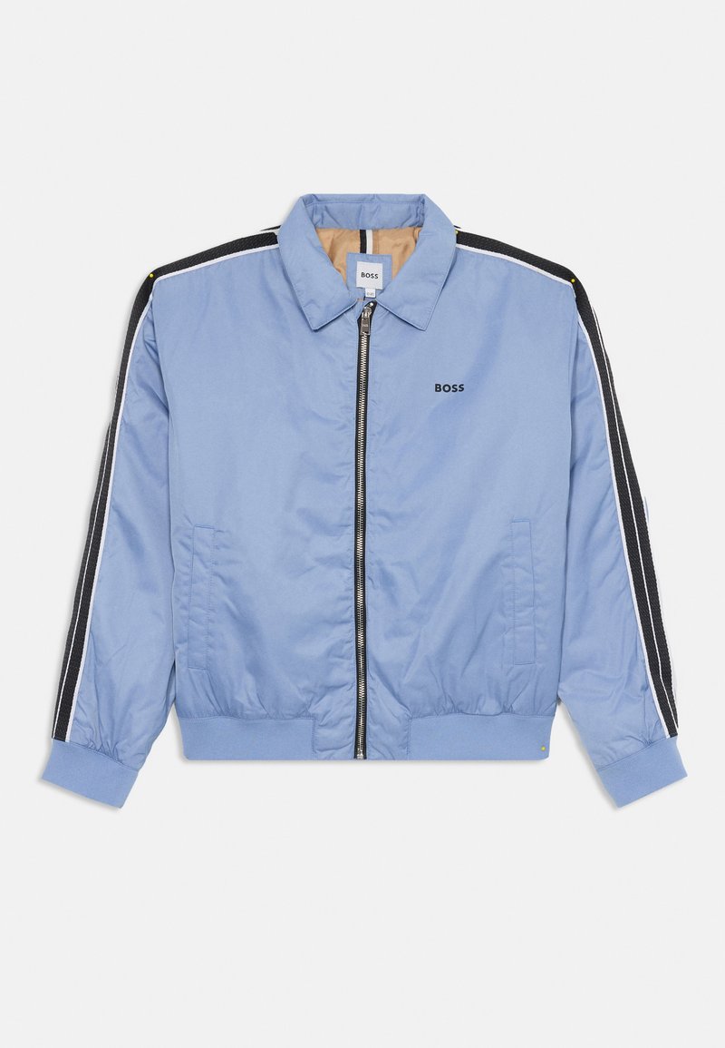 BOSS Kidswear Bomberjacks lichtbruin BOSS Kidswear Bomberjacks lichtbruin