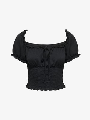 ONLY, TOP ONLHILLARY TOP - Bluse - black