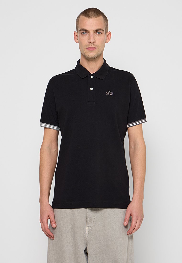 LA MARTINA Poloshirt zwart LA MARTINA Poloshirt zwart