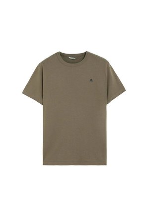 Scalpers, SCALPERS SCCONTRAST SKULL TEE - Camiseta básica - lightbrown