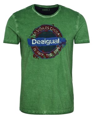 T-shirt con stampa - green