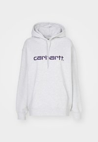 HOODED - Sportinis megztinis - heather/tyrian
