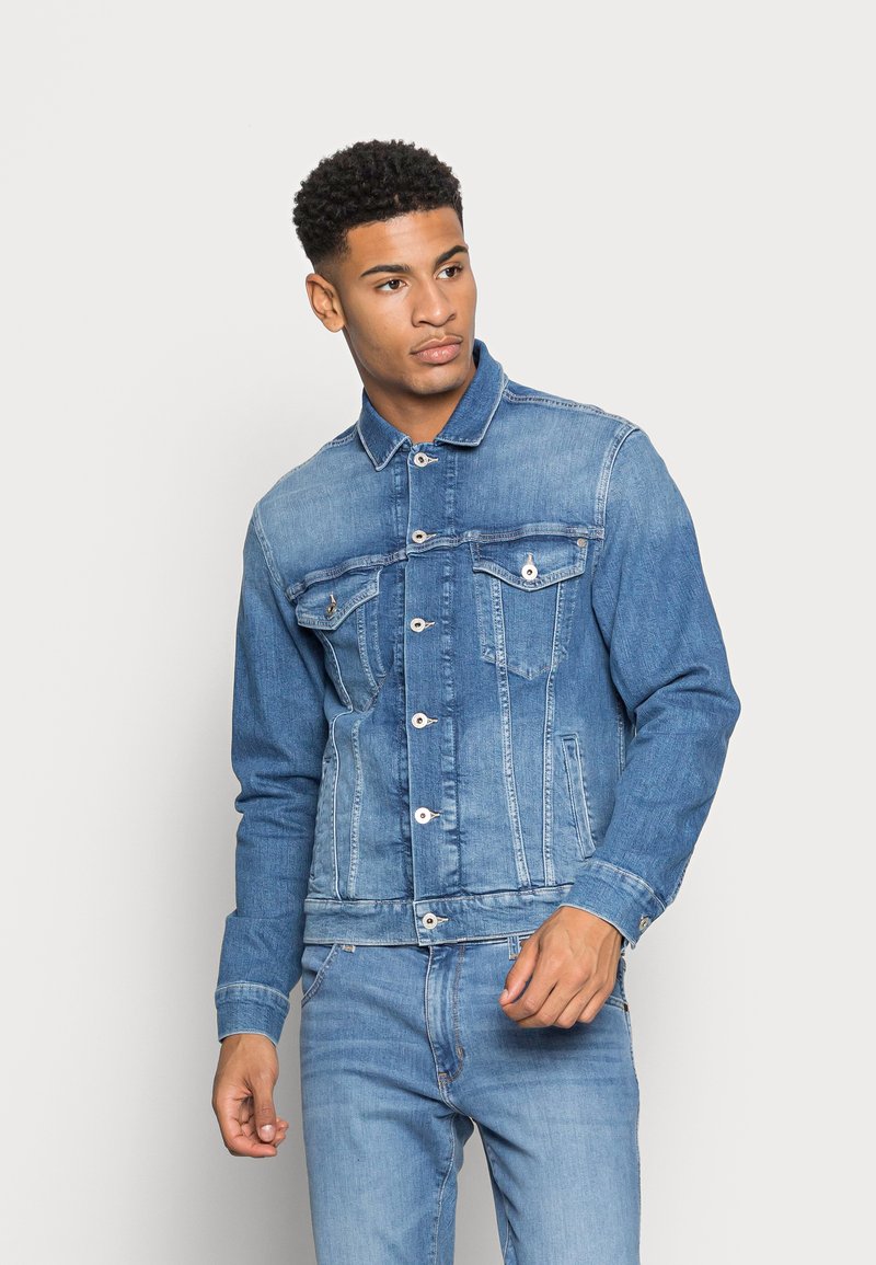 Pepe Jeans PINNER GYMDIGO Jeansjacke denim/blue denim Zalando.de