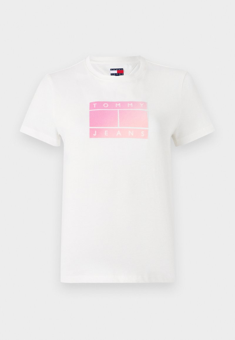 Tommy Jeans T-shirt print crème Tommy Jeans T-shirt print crème