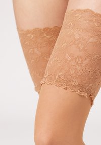 Calzedonia 20 DEN OPAQUE - Overkneestrumpor - nude