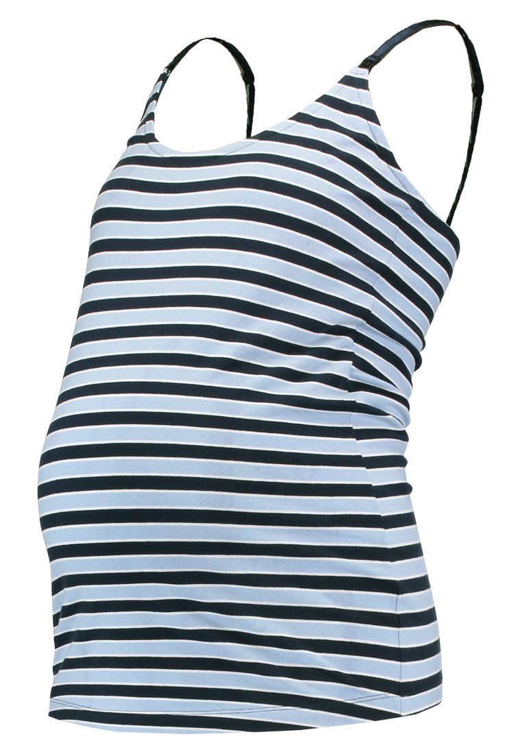 Esprit Maternity Top blauw denim/bluedenim
