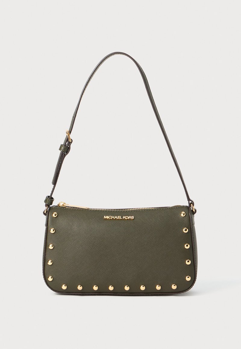 MICHAEL Michael Kors JET SET POUCHETTE - Handtas - ivy/lichtgroen ...