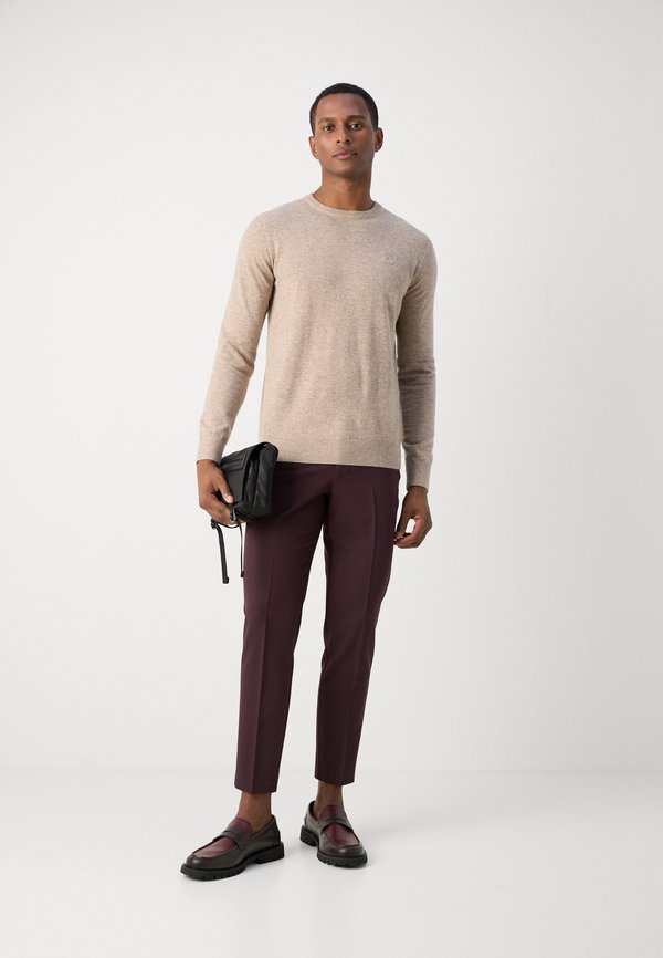 CLUB PANTS - Chinos - burgundy2