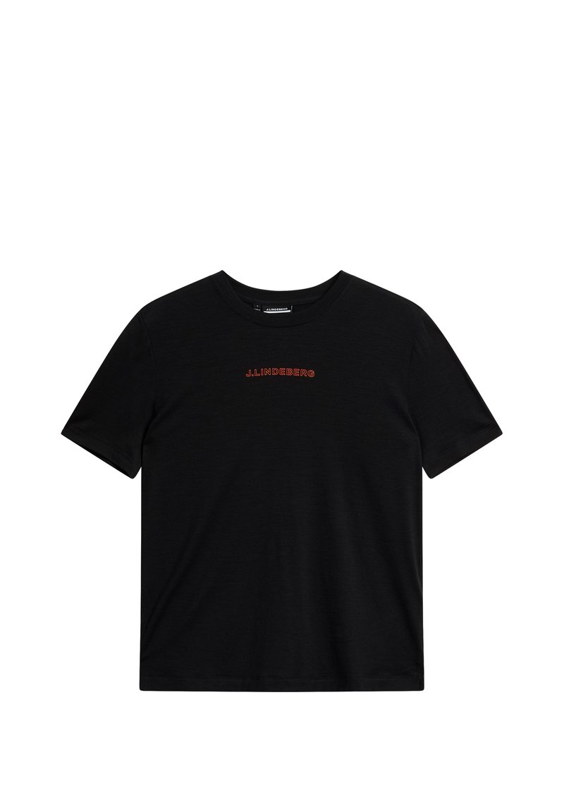 J.LINDEBERG Sports T-shirt print zwart