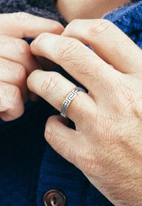 Akitsune - ARGIUS - Ring - silver-coloured Thumbnail Image 1