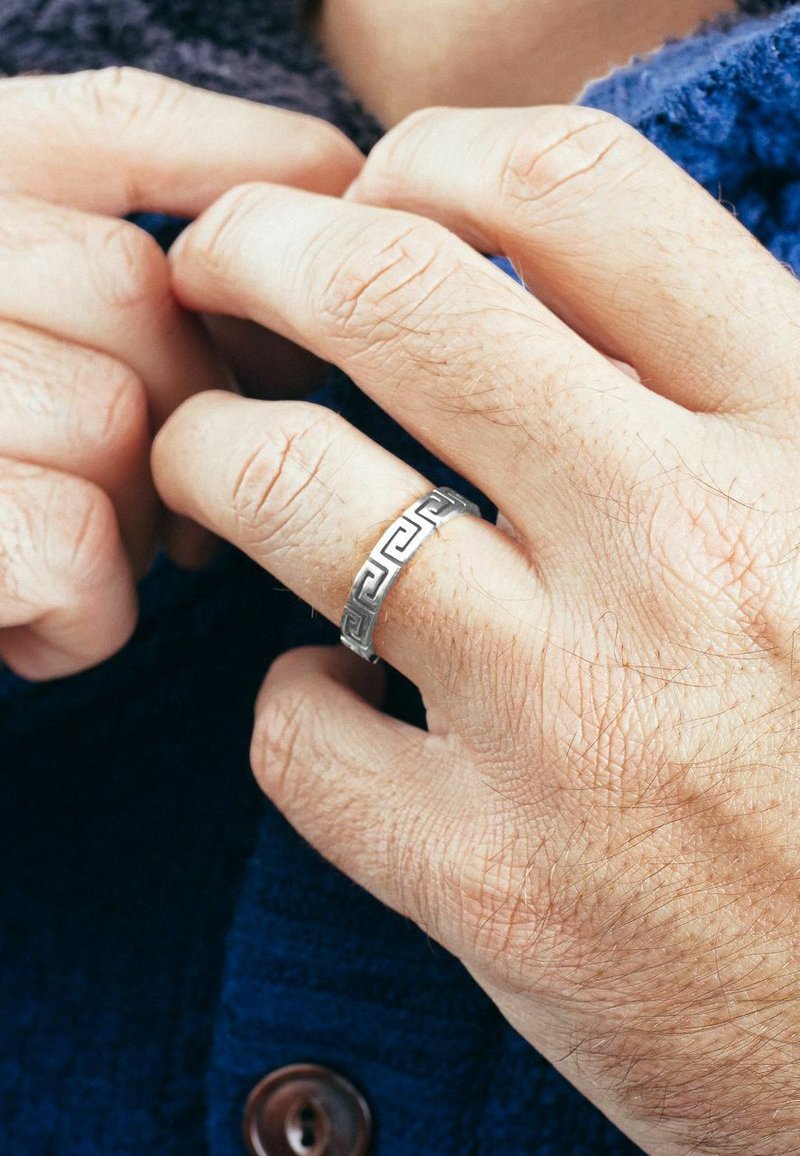 Akitsune - ARGIUS - Ring - silver-coloured, Enlarge