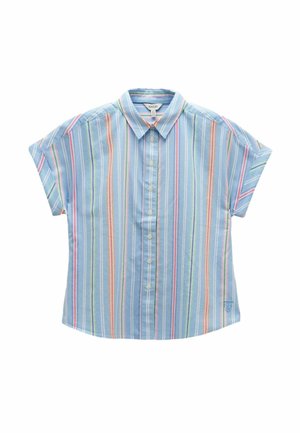 REGULAR FIT - KIERA SHORT SLEEVE RELAXED FIT - Hemdbluse - blue stripe