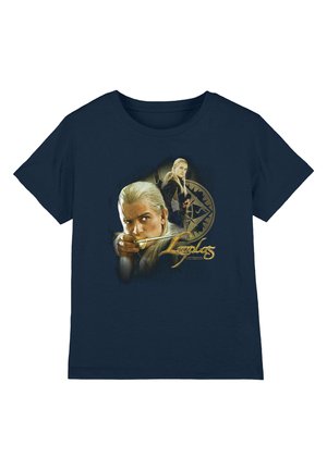 Cotton Soul, LOR LEGOLAS UNISEX - T-Shirt print - dark blue