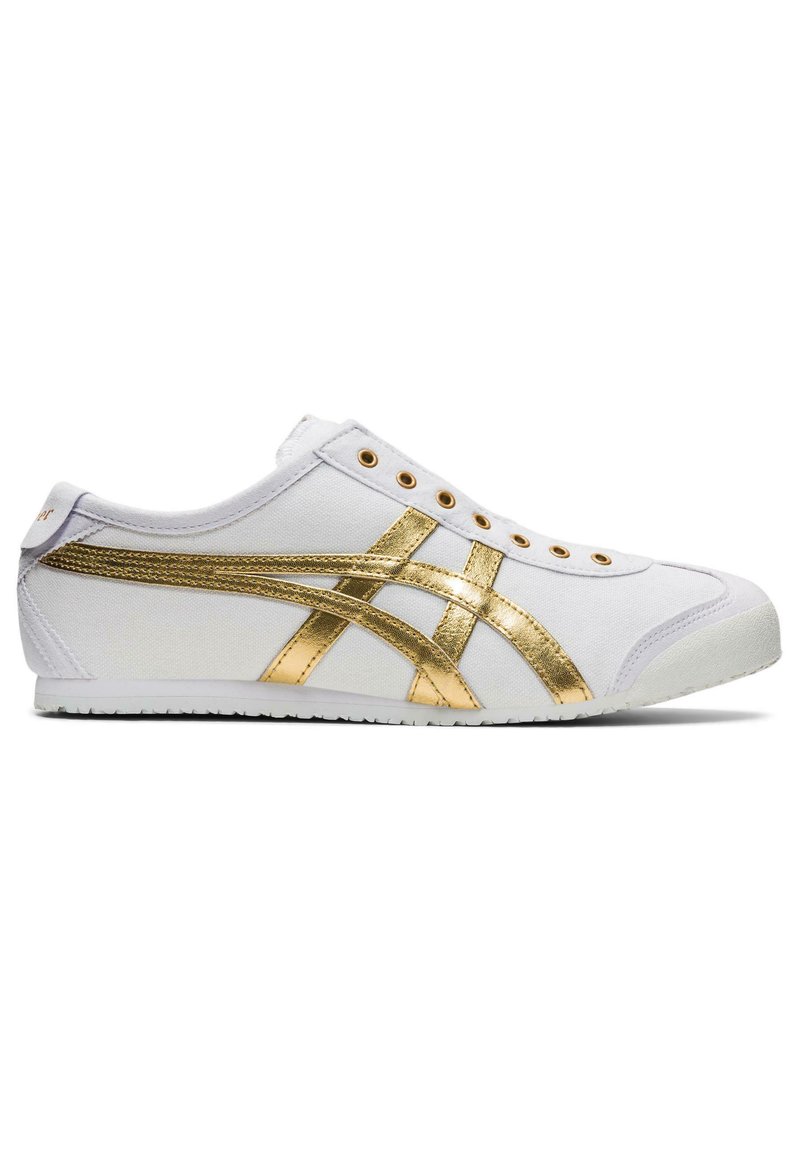 Onitsuka Tiger MEXICO 66 SLIP-ON - Tenisky - white pure gold