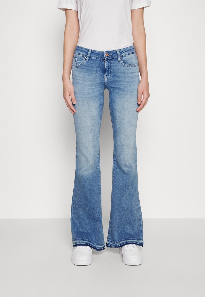 ONLY Tall ONLTIGER WIDE Flared Jeans light blue denim/lightblue