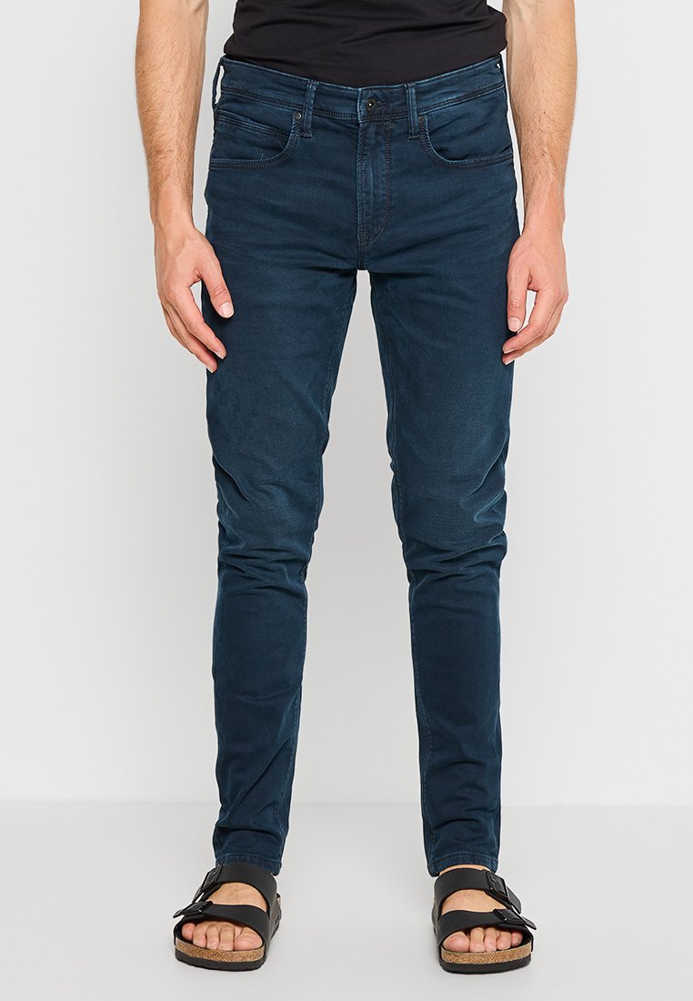 Pepe Jeans Slim fit jeans donkerblauw Pepe Jeans Slim fit jeans donkerblauw