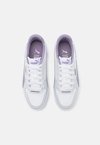 Puma CARINA STREET - Tenisky - white/pale plum/silver mist