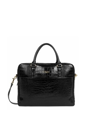 MADEMOISELLE BUSINESS - Sac à main - noir croco