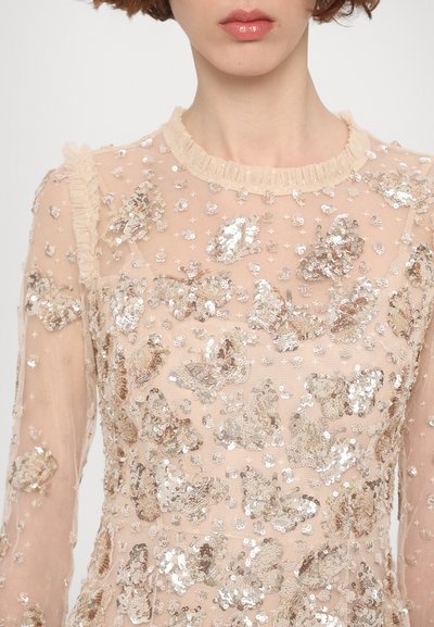 Needle & Thread PAPILLON ANKLE GOWN - Svečana odjeća - parchment