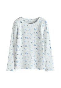 Ikke valgt, white ditsy floral