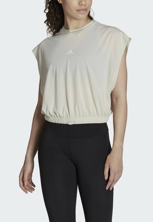 HYPERGLAM SLVL - T-shirt de sport - beige
