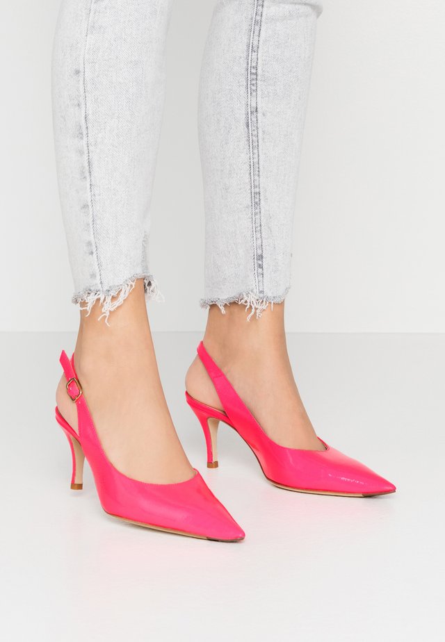 Decolleté - fluor fuchsia