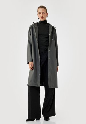 HOODED  - Parka - anthracite