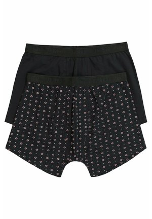MID FLEXNAMIC LOUNGEWEAR 2-PACK - Boxer aderenti - black