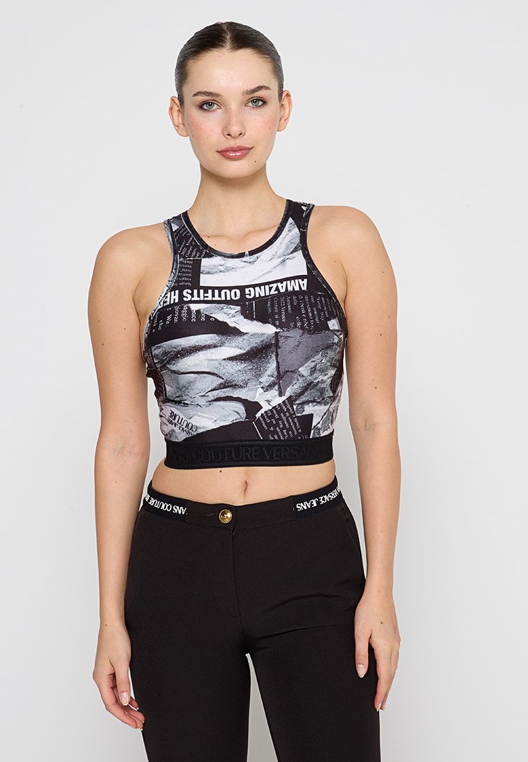 Versace Jeans Couture Top zwart
